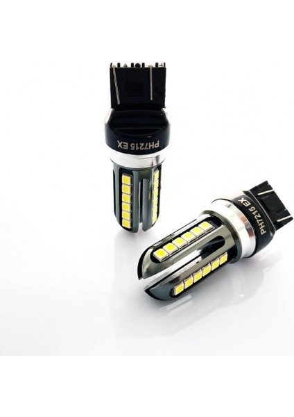 T20 Duy Beyaz LED Geri Vites Oto Ampulü W21W PH7215EX modelleri