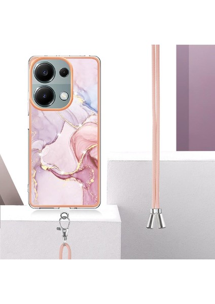 Xiaomi Poco M6 Pro 4g Tampon Mermer Crossbody Kordon Askısı Yumuşak (Yurt Dışından) indirimleri