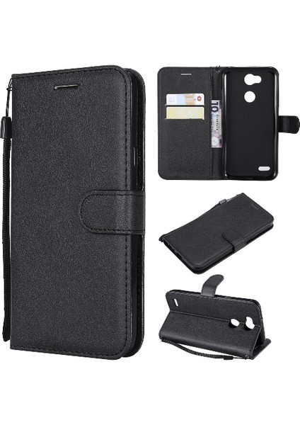 Kart Yuvası ile Lg Xpower 3 Iş Cüzdan Telefon Kılıfı Için Flip Case Yüksek (Yurt Dışından)