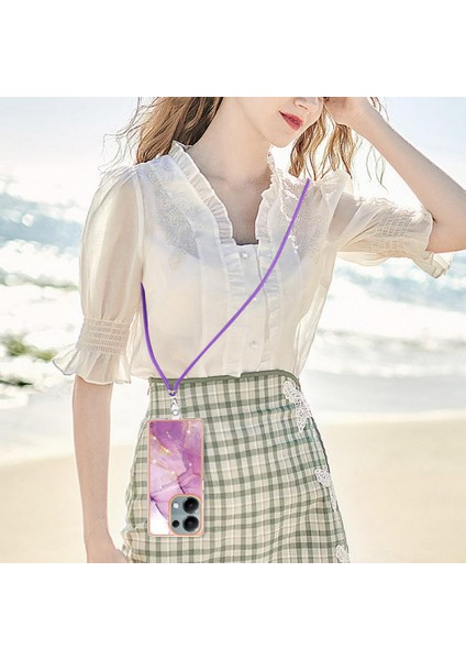 Xiaomi Poco M6 Pro 4g Tampon Mermer Crossbody Kordon Askısı Yumuşak (Yurt Dışından) indirimleri