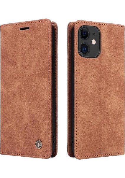 Iphone 11 Için Flip Case Cüzdan Kapak Çevirin Kılıf Darbeye Basit (Yurt Dışından)