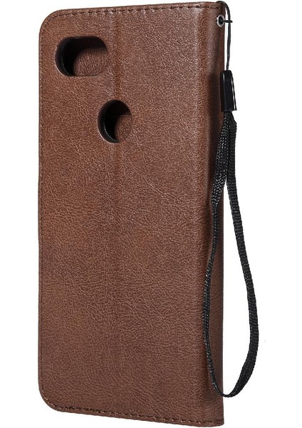 Kart Yuvası Klasik ile Google Piksel Xl2 Yüksek Kaliteli Deri Için Flip Case (Yurt Dışından)