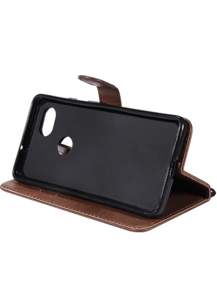 Kart Yuvası Klasik ile Google Piksel Xl2 Yüksek Kaliteli Deri Için Flip Case (Yurt Dışından)