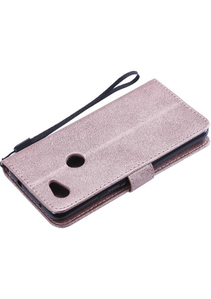 Kart Yuvası Yüksek Kasa ile Google Piksel 3A Klasik Düz Renk Için Flip Case (Yurt Dışından)