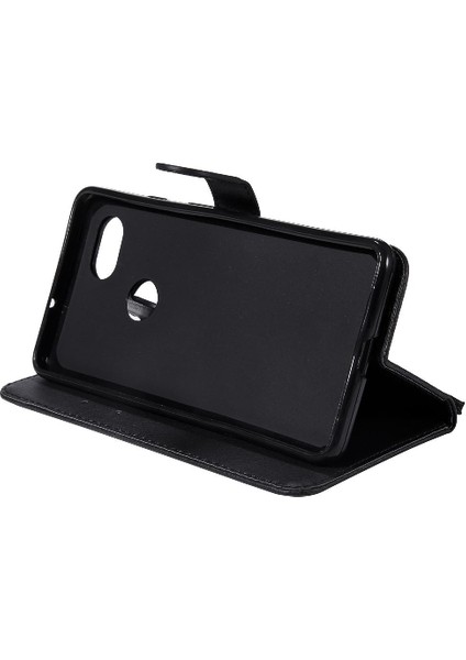 Kart Yuvası Klasik ile Google Piksel Xl2 Yüksek Kaliteli Deri Için Flip Case (Yurt Dışından)