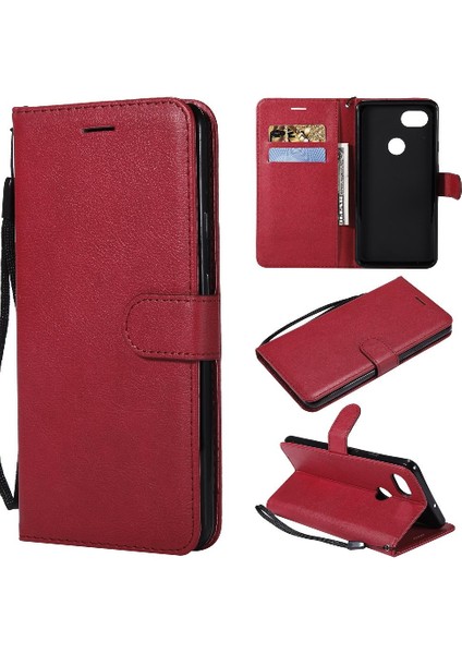 Kart Yuvası Klasik ile Google Piksel Xl2 Yüksek Kaliteli Deri Için Flip Case (Yurt Dışından)
