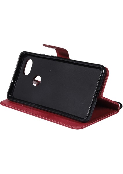 Kart Yuvası Klasik ile Google Piksel Xl2 Yüksek Kaliteli Deri Için Flip Case (Yurt Dışından)