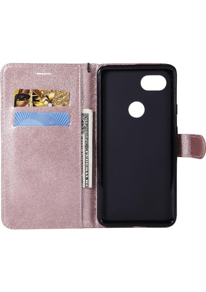 Kart Yuvası Klasik ile Google Piksel Xl2 Yüksek Kaliteli Deri Için Flip Case (Yurt Dışından)