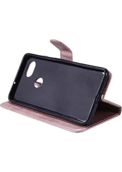 Kart Yuvası Klasik ile Google Piksel Xl2 Yüksek Kaliteli Deri Için Flip Case (Yurt Dışından)
