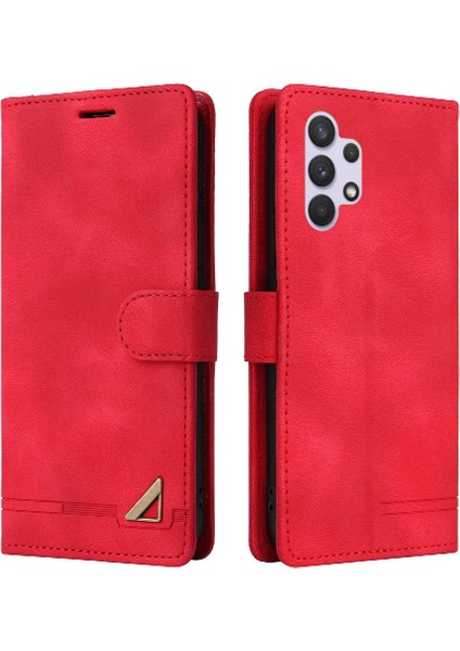 Samsung Galaxy A32 4g Için Flip Case Cüzdan Kapak Kapak Basit Iş Durum (Yurt Dışından)