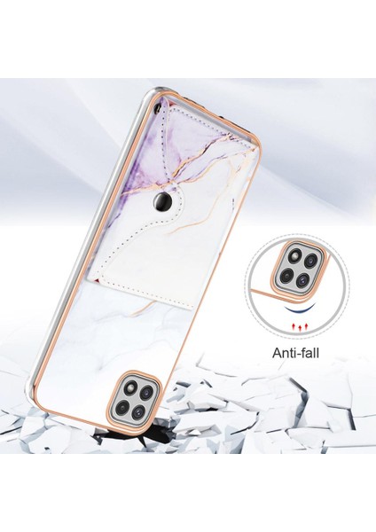 Samsung Galaxy A22 5g Kart Yuvaları Yumuşak Tpu Tampon Ince Cüzdan (Yurt Dışından) fırsatları