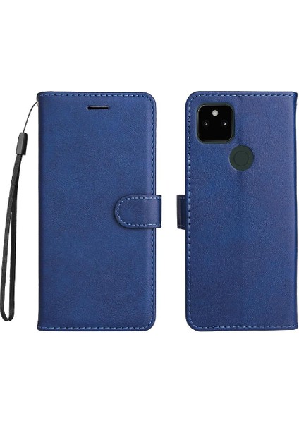 Kart Yuvası ile Google Piksel 5A 5g Için Flip Case Yüksek Kalite Deri Telefon (Yurt Dışından)