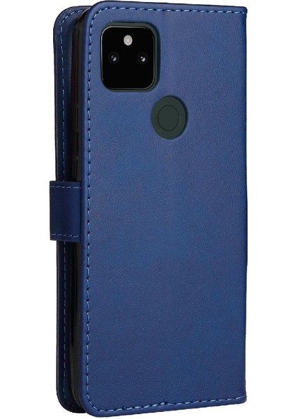 Kart Yuvası ile Google Piksel 5A 5g Için Flip Case Yüksek Kalite Deri Telefon (Yurt Dışından)
