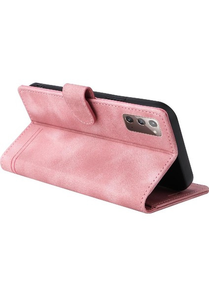 Samsung Galaxy Not 20 Için Flip Case Darbeye Cüzdan Kapak Kapak Basit (Yurt Dışından) fırsatları