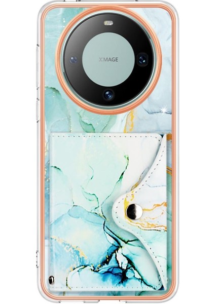 Huawei Mate 60 Kart Yuvaları Için Kılıf Ince Cüzdan Mermer Yumuşak Tpu Tampon (Yurt Dışından) fiyatları