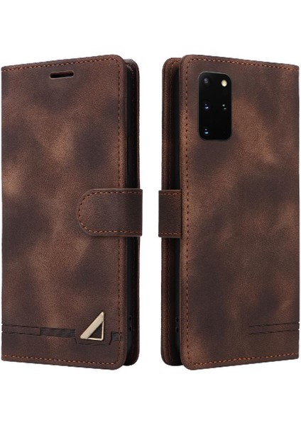 Samsung Galaxy S20 Artı Flip Kapak Için Flip Case Darbeye Basit Kılıf (Yurt Dışından)