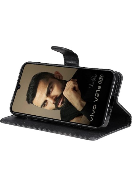 Vivo V21E 5g Klasik Düz Renk Iş Cüzdan Telefon Kılıfı Için Flip Case (Yurt Dışından) indirimleri