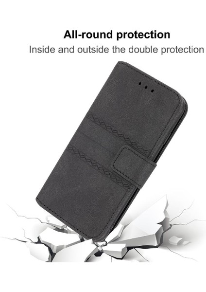 Oppo Oppo 11 5g Darbeye Koruyucu Cüzdan Kılıf Pu Için Flip Case (Yurt Dışından)