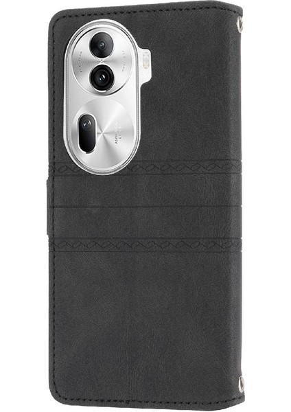 Oppo Oppo 11 5g Darbeye Koruyucu Cüzdan Kılıf Pu Için Flip Case (Yurt Dışından)