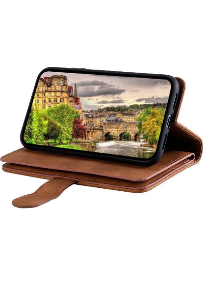 Google Piksel 7 Pro Pu Deri Cüzdan Kickstand Kordon 9 Için Flip Case (Yurt Dışından)