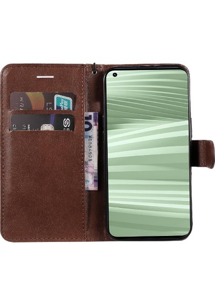 Kart Yuvası Iş Cüzdan Telefon Kılıfı ile Realme Realpro Için Flip Case (Yurt Dışından)
