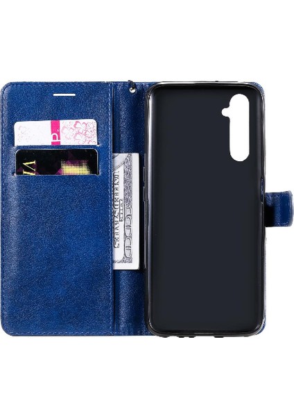 Kart Yuvası Katı ile Realme 6 Pro Iş Cüzdan Telefon Kılıfı Için Flip Case (Yurt Dışından) indirimleri