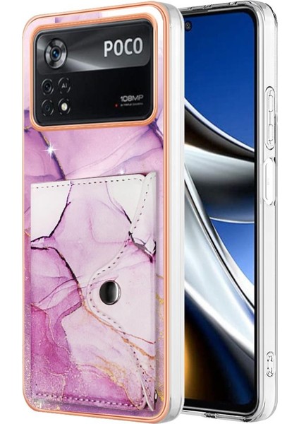 Xiaomi Poco X4 Pro 5g Kart Yuvaları Yumuşak Tpu Tampon Mermer Ince (Yurt Dışından)