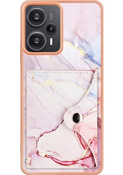 Xiaomi Poco F5 5g Kart Yuvaları Mermer Yumuşak Tpu Tampon Ince Cüzdan (Yurt Dışından) fırsatları