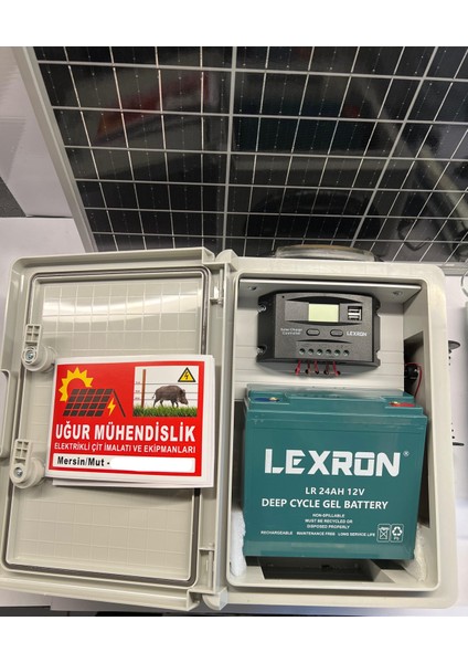 Elektrikli Çit Domuz Kovucu Cihazı 50 Watt Panel fiyatları