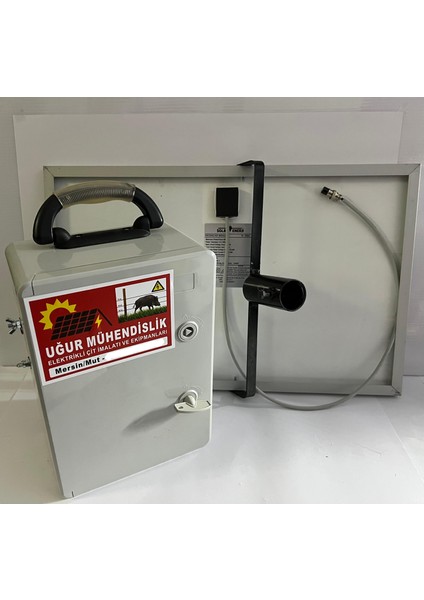 Elektrikli Çit Domuz Kovucu Cihazı 50 Watt Panel modelleri