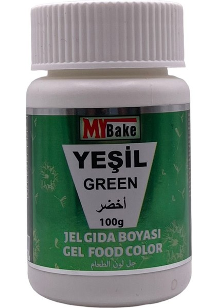 Jel Gıda Boyası Yeşil 100 gr