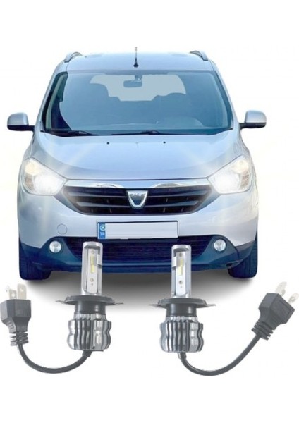 Dacia Lodgy LED Xenon Oto Ampul Zero H4