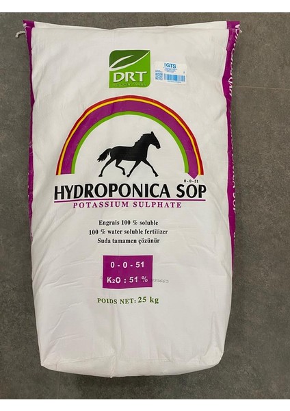 Hydroponica Potasyum Sülfat (0-0-51) 5 kg