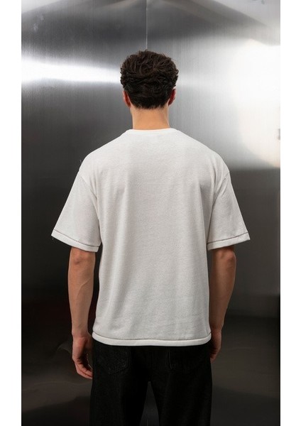 Oversize Pamuklu Tişört 24CY-045 fiyatları