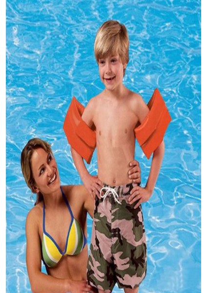 Havuz-Deniz Çocuk Kırmızı Kolluk 3 Yaş Üstü Kırmızı - 58641EU