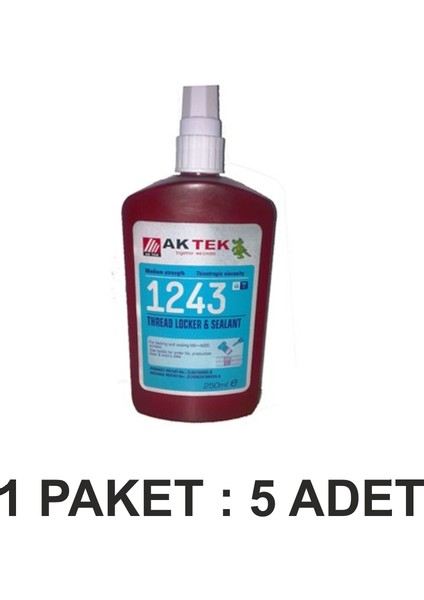 250 ml Sıvı Yapıtırıcı Macun Doğalgaz & Su Paket 5'li
