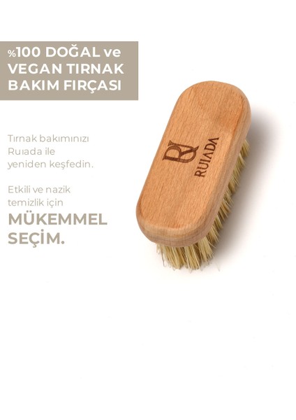 Doğal & Vegan Tırnak Bakım Fırçası fiyatları