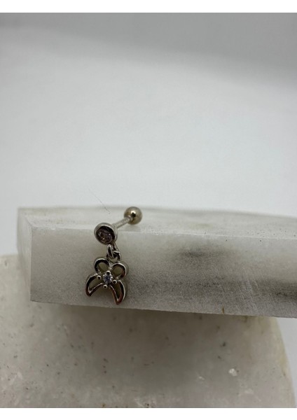 Tragus Gümüş Küpe