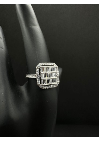 Gümüş Büyük Baget Yüzük