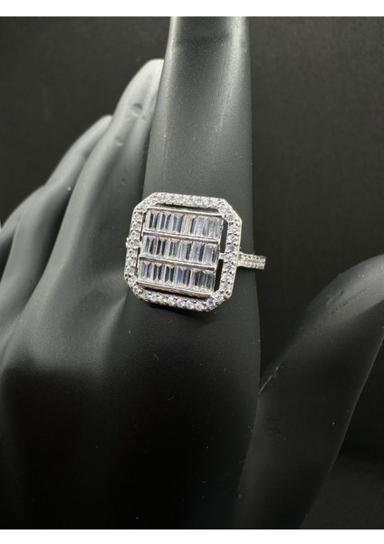 Gümüş Büyük Baget Yüzük fiyatları