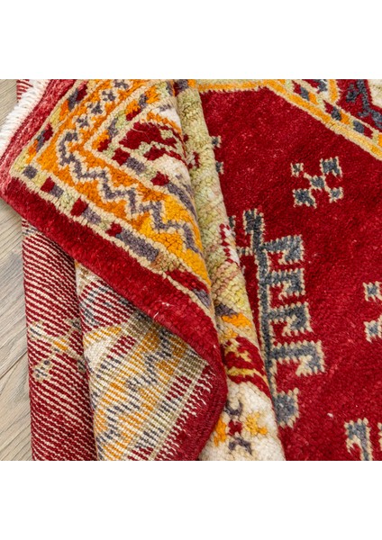 Palas Etnik Desenli El Dokuma Yün Tülü Halı 141X169 cm indirimleri