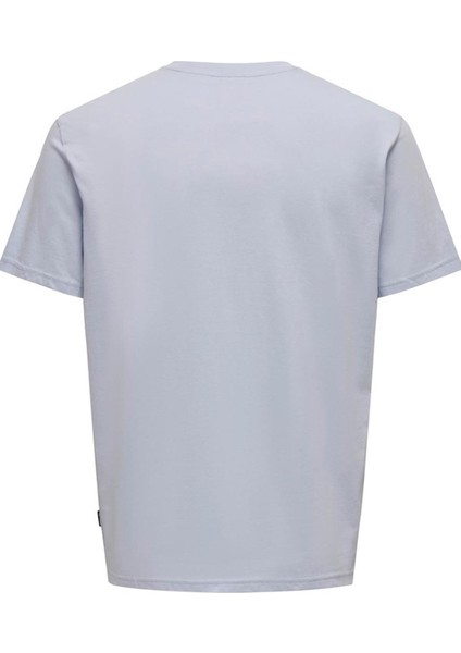 Only & Sons Onsmax Lıfe Logo Ss Tee 22029434 Mavi fiyatları