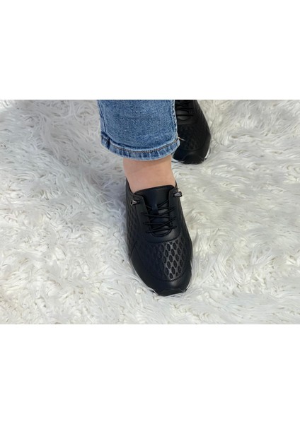 Anne& Kadın Lastikli Model Günlük Petek Desenli Spor Ayakkabı modelleri
