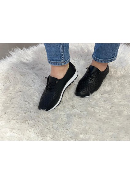 Anne& Kadın Lastikli Model Günlük Petek Desenli Spor Ayakkabı fırsatları