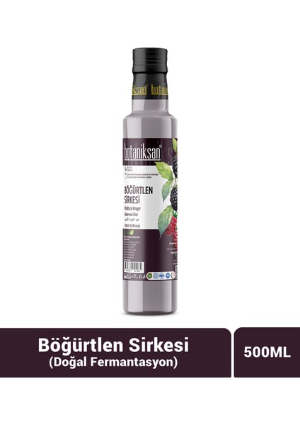 Böğürtlen Sirkesi 500ML, Saf ve Doğal