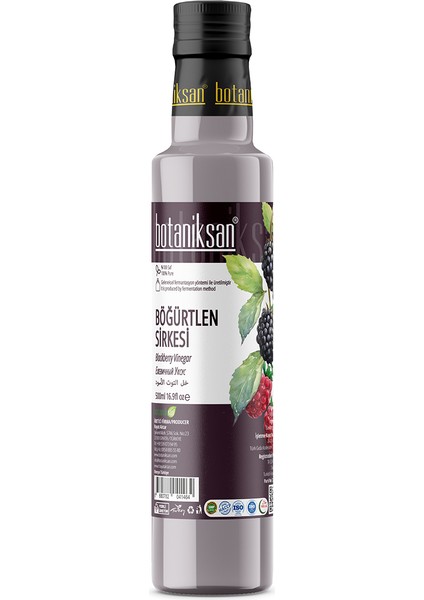 Böğürtlen Sirkesi 500ML, Saf ve Doğal