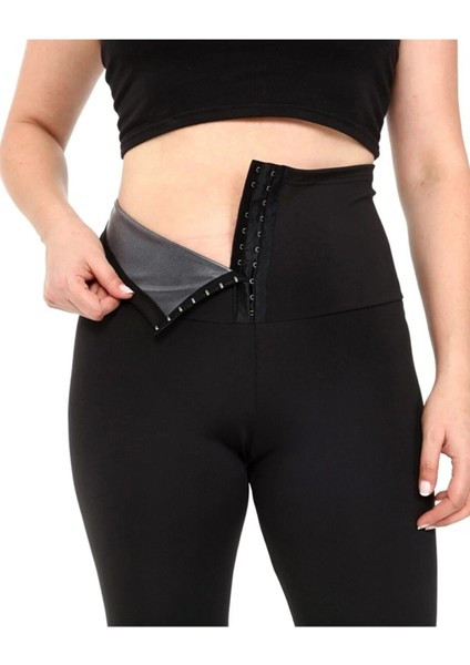 Agraflı Termal Sauna Tayt ( Xxxl ) Neotex Agraflı Terletme Taytı fırsatları