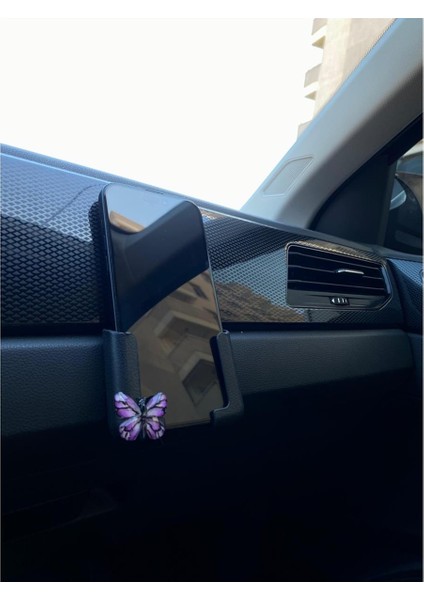 Kelebek Mor Telefon Tutacağı Standı