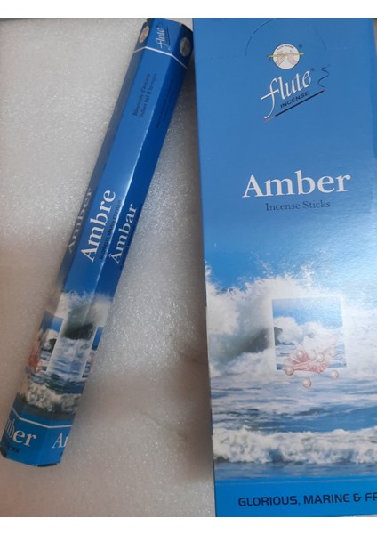 Tütsü Amber Kokulu 1 Paket 20 Çubuk Tütsü