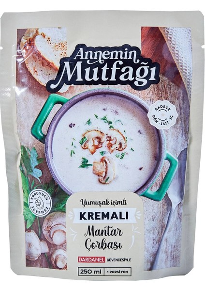 Annemin Mutfağı Kremalı Mantar Çorbası 250 ml